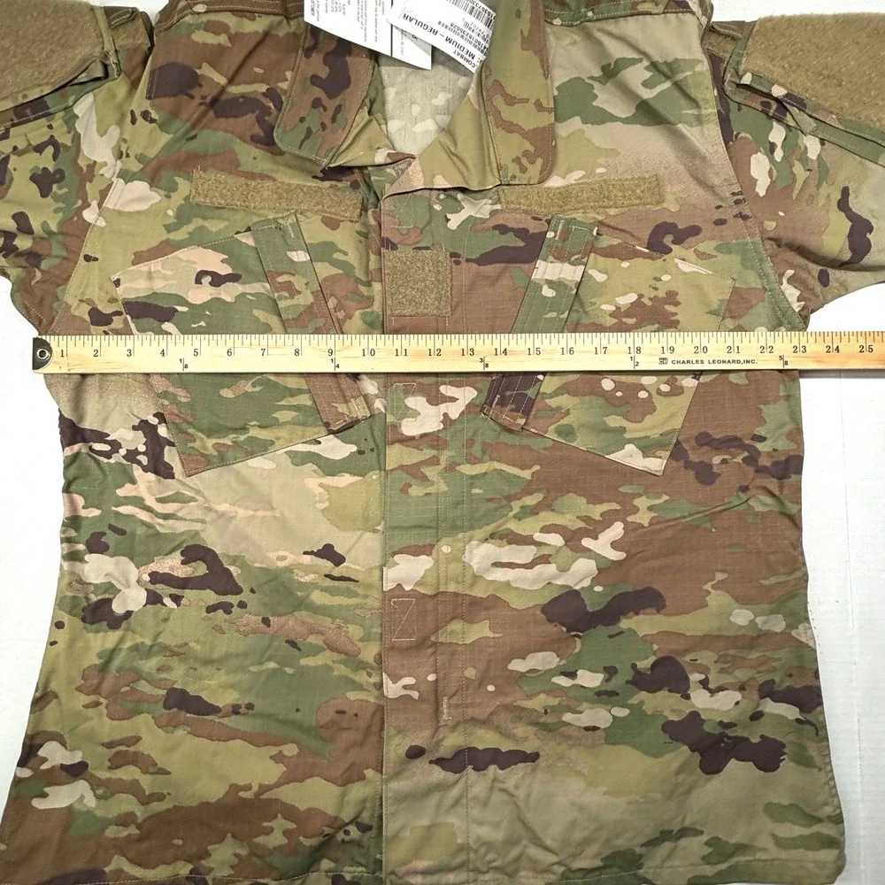 US Army Scorpion Combat Uniform‎ Shirt Coat Medium Regular Ribstop Insect NWT